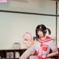 日系水手服白丝白一带[13P]